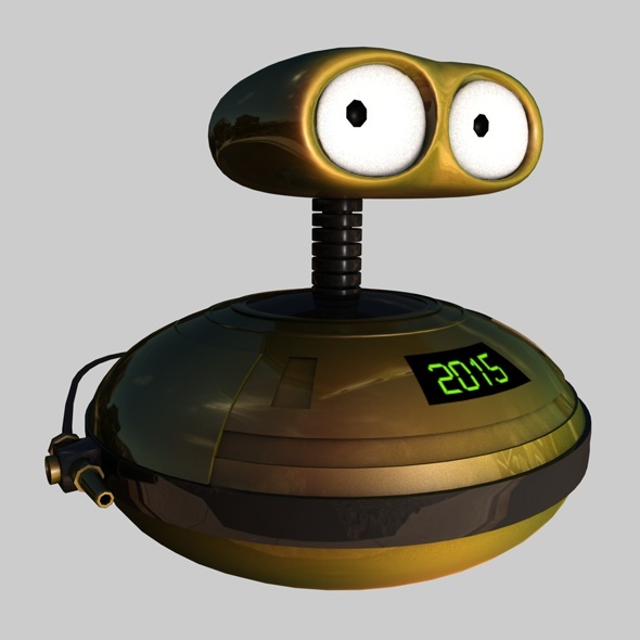 Rigged alien robotic - 3Docean 12060595