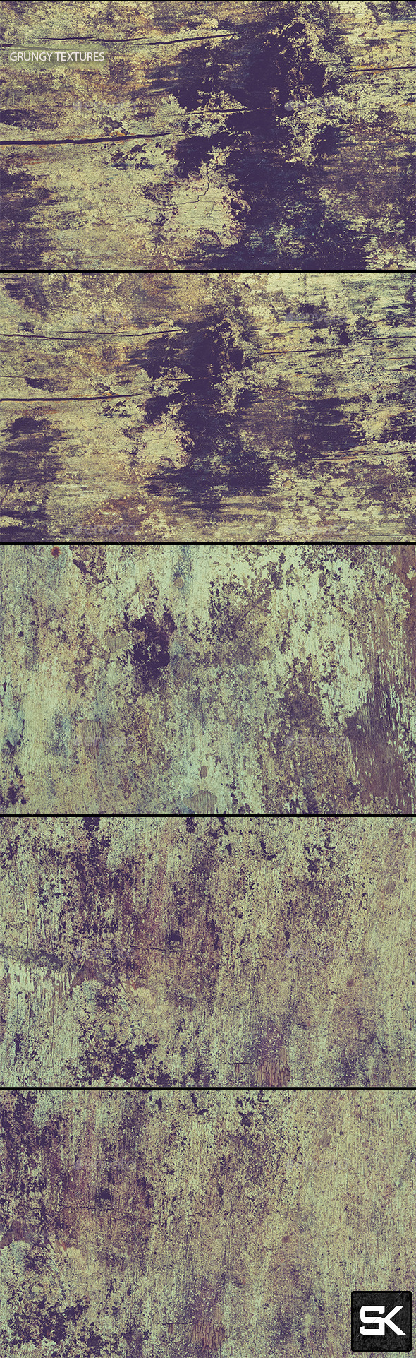 Grungy Textures - Industrial / Grunge Textures