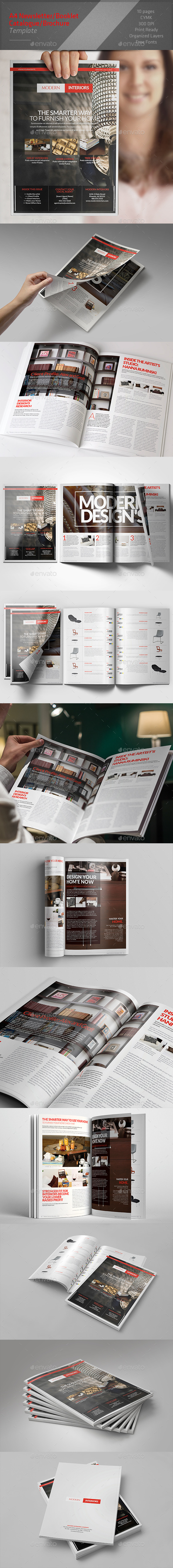 Multipurpose Newsletter / Brochure - Corporate Brochures