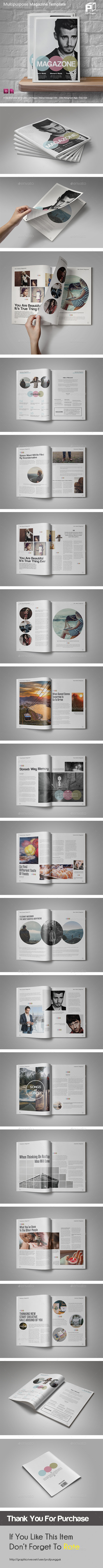 Catchy Magazine - 28 Pages - Magazines Print Templates