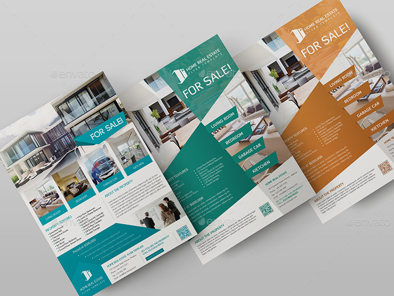 Home Real Estate - Flyer Template 02, Print Templates | GraphicRiver