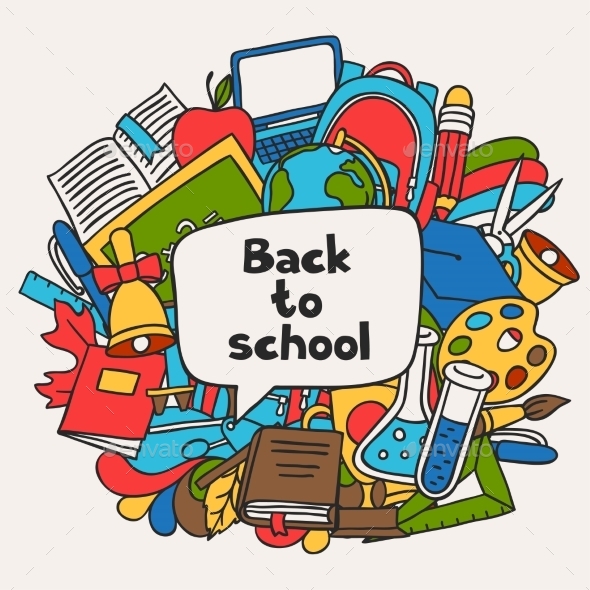 Back To School Background With Education Hand - Industries Business