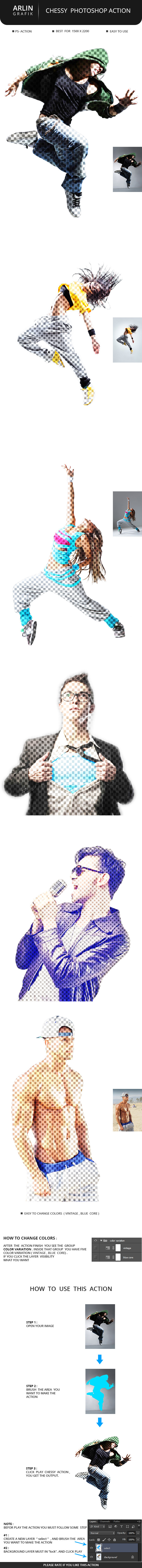 Chessy Action - Photo Effects Actions
