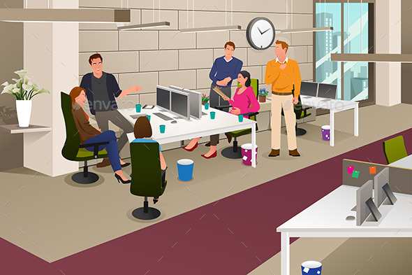 Informal Business Meeting - Business Conceptual