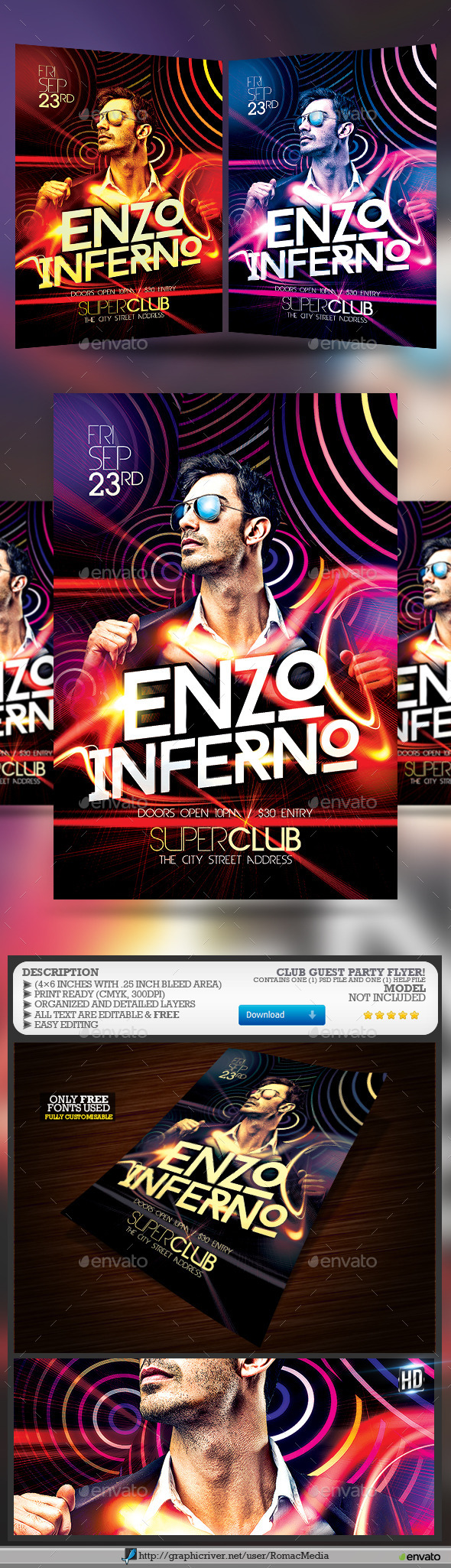 Club Guest Party - Clubs & Parties Events