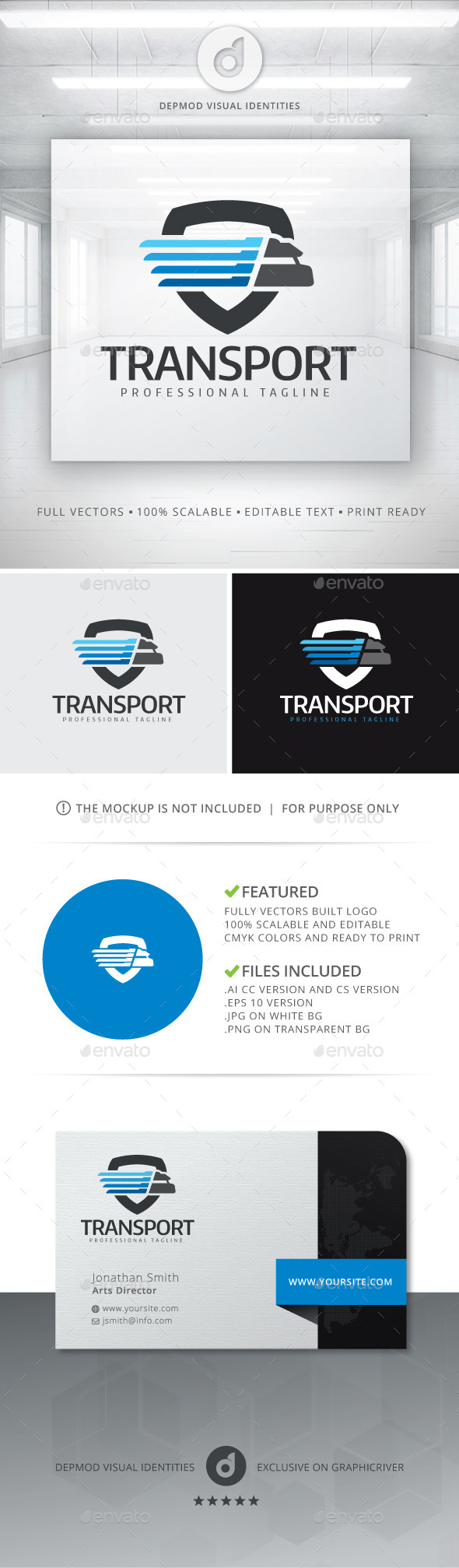 Transport Logo - Symbols Logo Templates