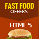 Fast Food Offer HTML5 Google Banner Ad