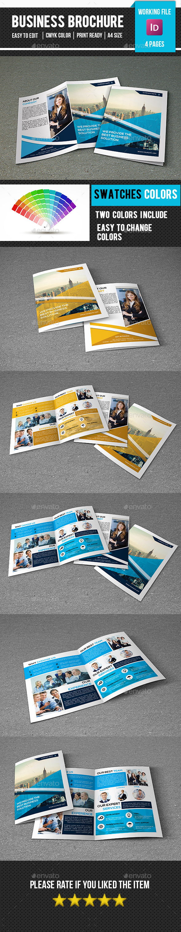 Corporate Brochure Template-V274 - Corporate Brochures