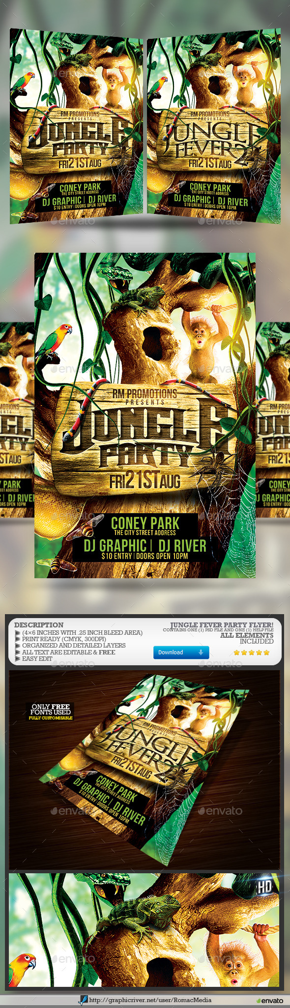 Jungle Fever Party - Clubs & Parties Events