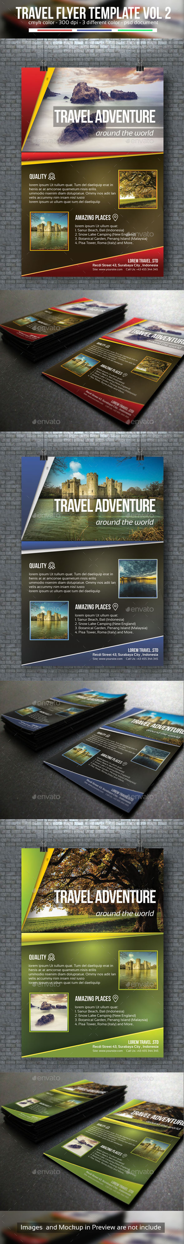 Travel Flyer Template Vol 2 - Commerce Flyers