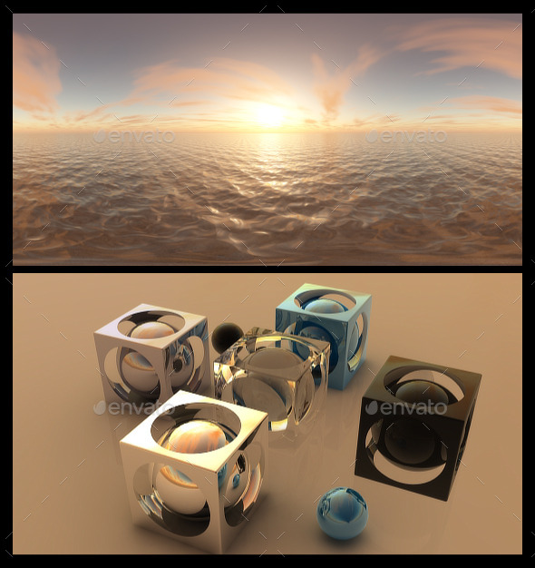 Golden Hour - HDRI - 3DOcean Item for Sale