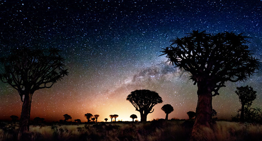 NightLapse In Namibia
