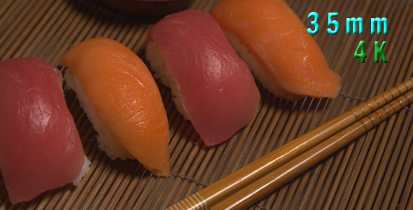 Salmon And Tuna Sushi Nigiri 14