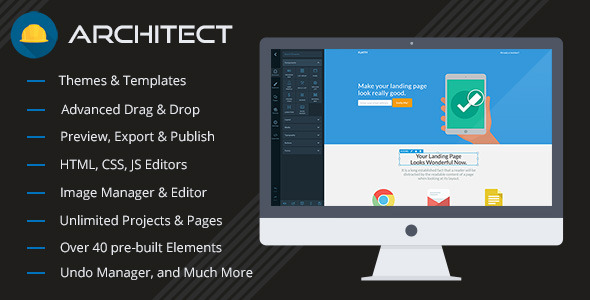 Architect - HTML and Site Builder - CodeCanyon Item for Sale