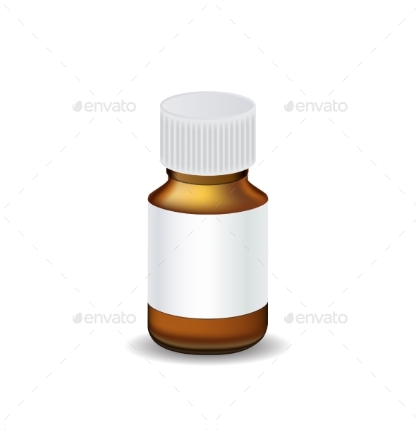 Medical Bottle - Health/Medicine Conceptual