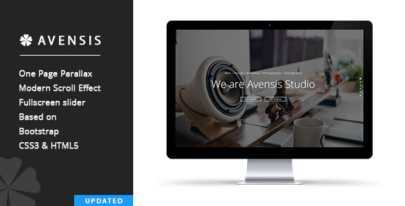 Avensis - One - ThemeForest 6886192