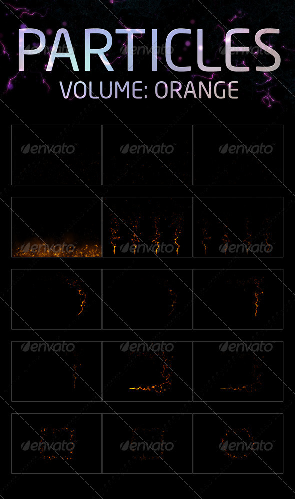 Particles Pack // Orange - Graphics