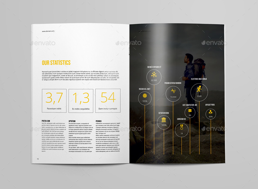 Annual Report by ashuras_sharif | GraphicRiver