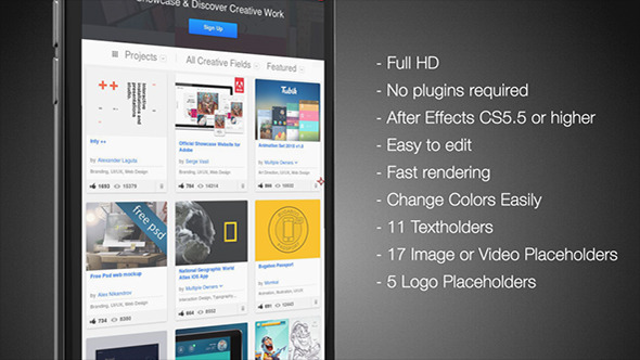 AppWebsite Presentation - VideoHive 12098557