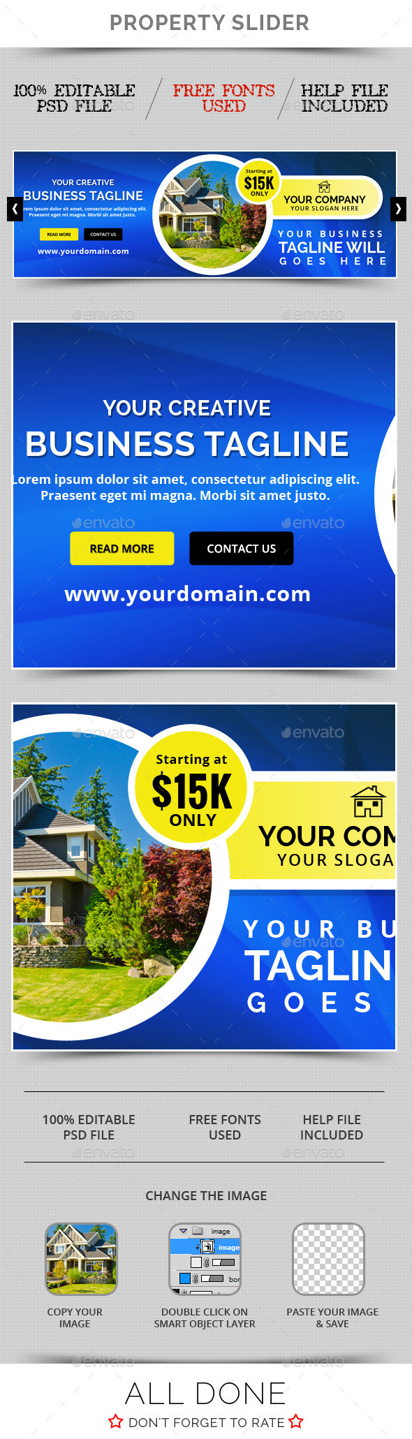 Property Slider - Sliders & Features Web Elements