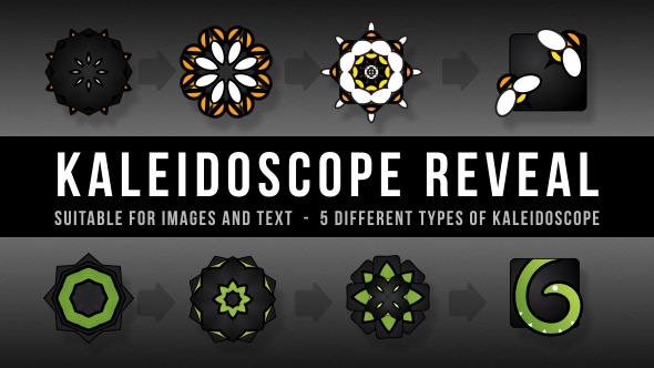 Kaleidoscope Logo Reveal - VideoHive 12101317