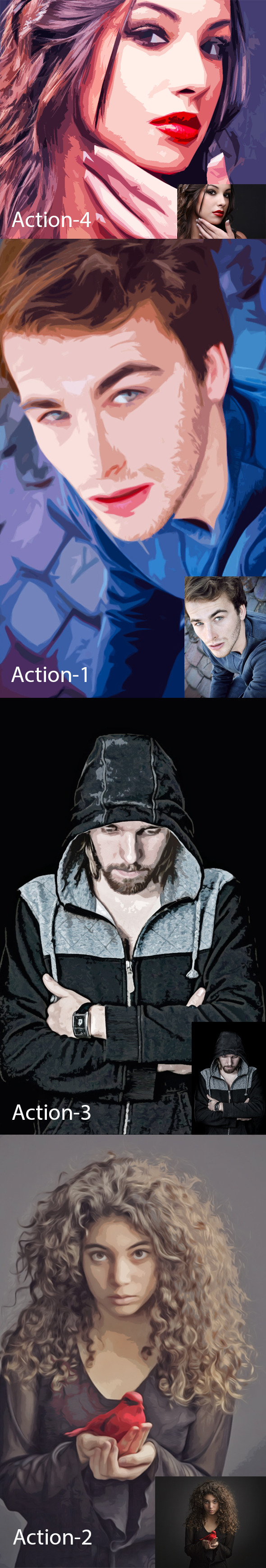 Abstract Action - Photo Effects Actions