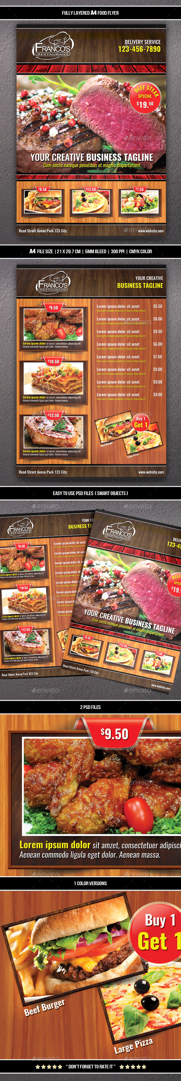 Food Flyer 6 (A4)