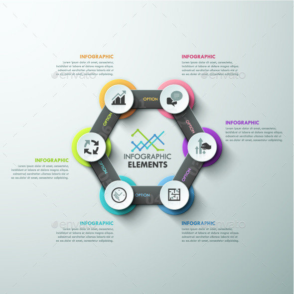 Modern Infographic Paper Template - Infographics
