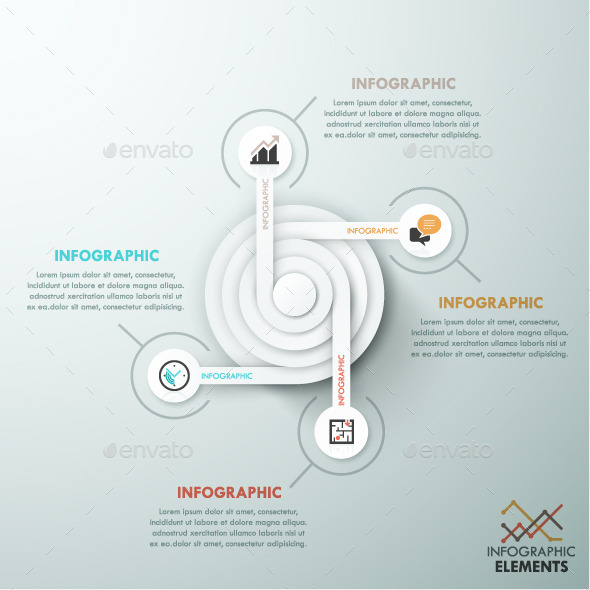 Modern Infographic Paper Template - Infographics