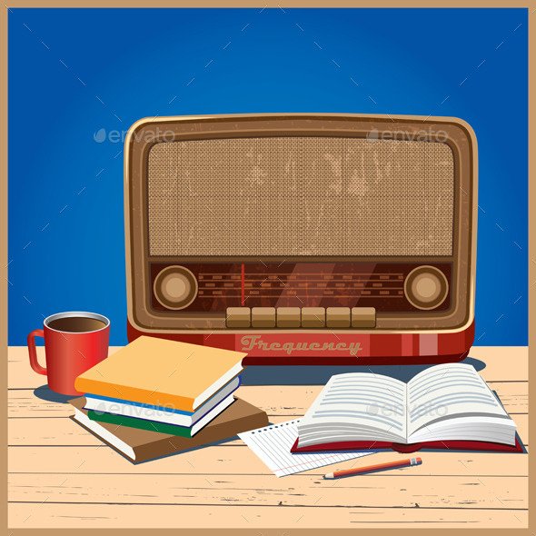 Old Radio - Retro Technology