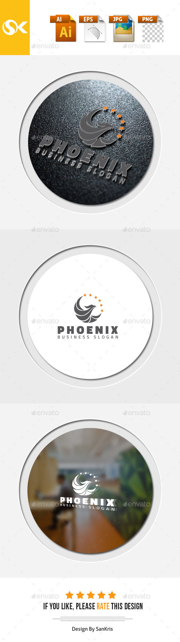 Phoenix Logo Template - Symbols Logo Templates