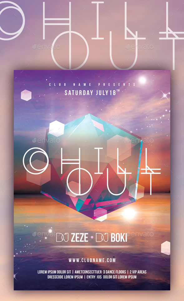 Chill Out - Events Flyers