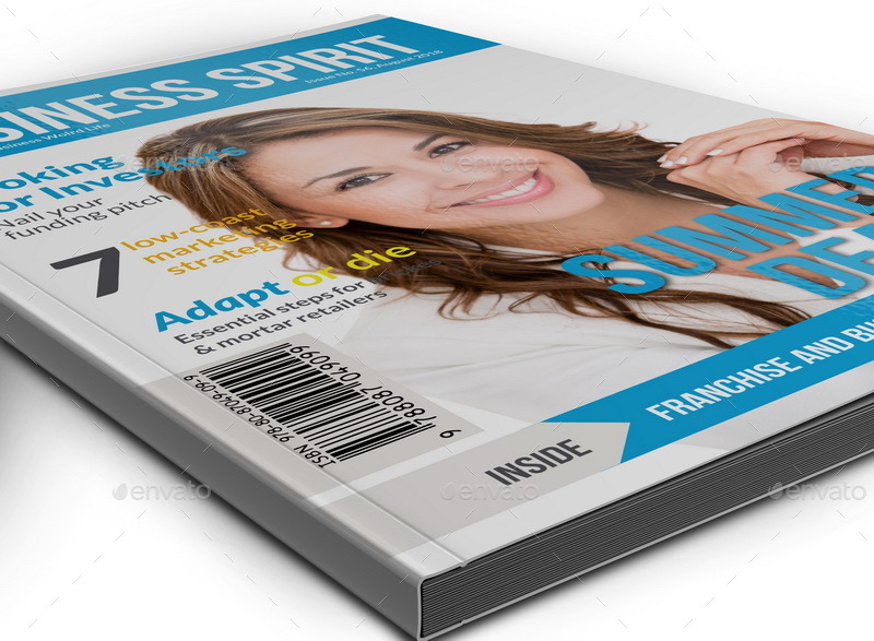 Business Spirit Newsletter Magazine - 40 Pages V.3 in Magazine Templates - product preview 2