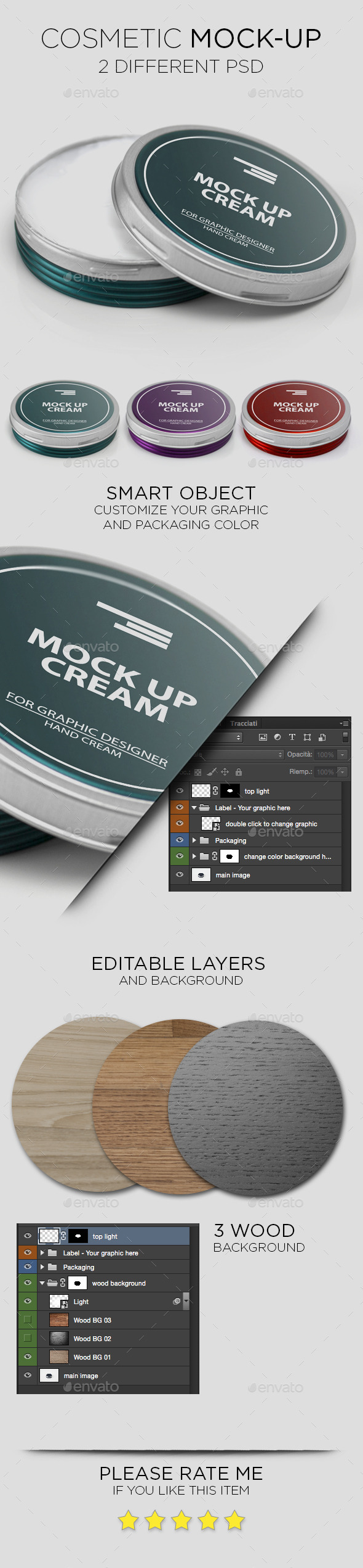 Cosmetic Cream Mock-Up - Beauty Packaging