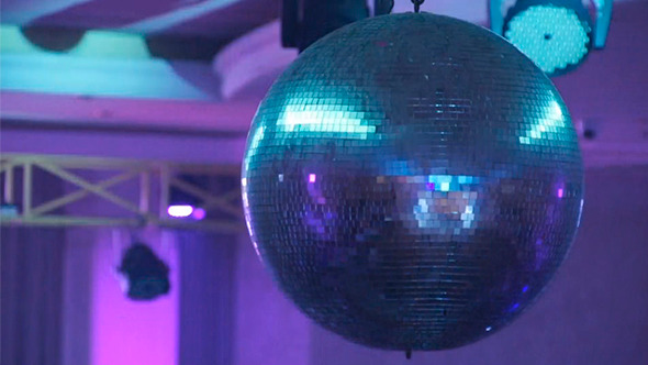 Disco Ball VJ Night Club - Disco Light Dj Party, Stock Footage | VideoHive