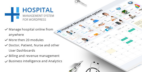 Hospital Management System for Wordpress - CodeCanyon Item for Sale