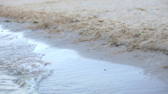 Waves on the Beach Waves on the Beach