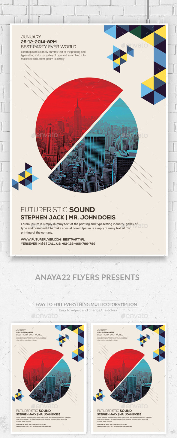 City Concert - Flyer / Poster - Clubs & Parties Events