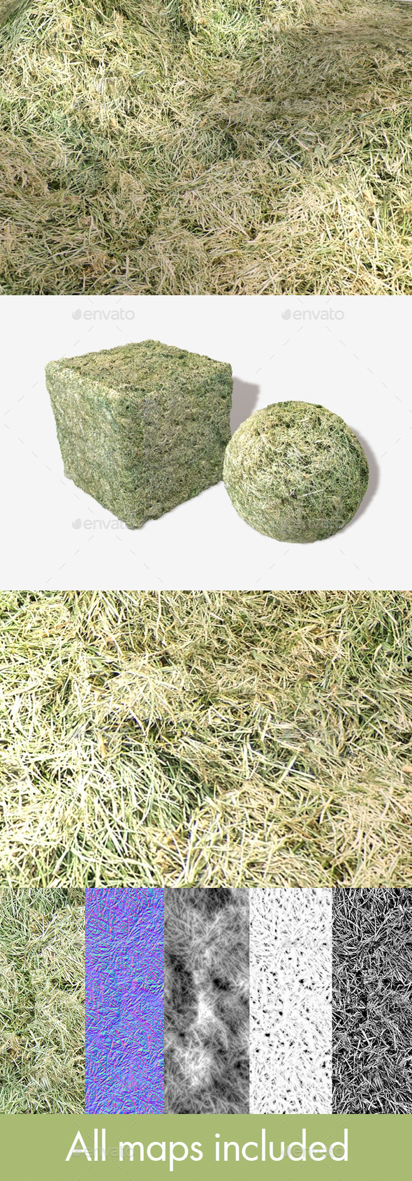 Cut Grass Seamless - 3Docean 12123731