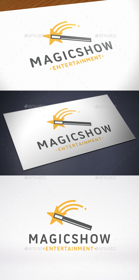 Magic Show Logo Template - Objects Logo Templates
