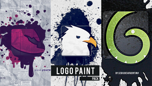 Logo Paint Pack - VideoHive 12045427