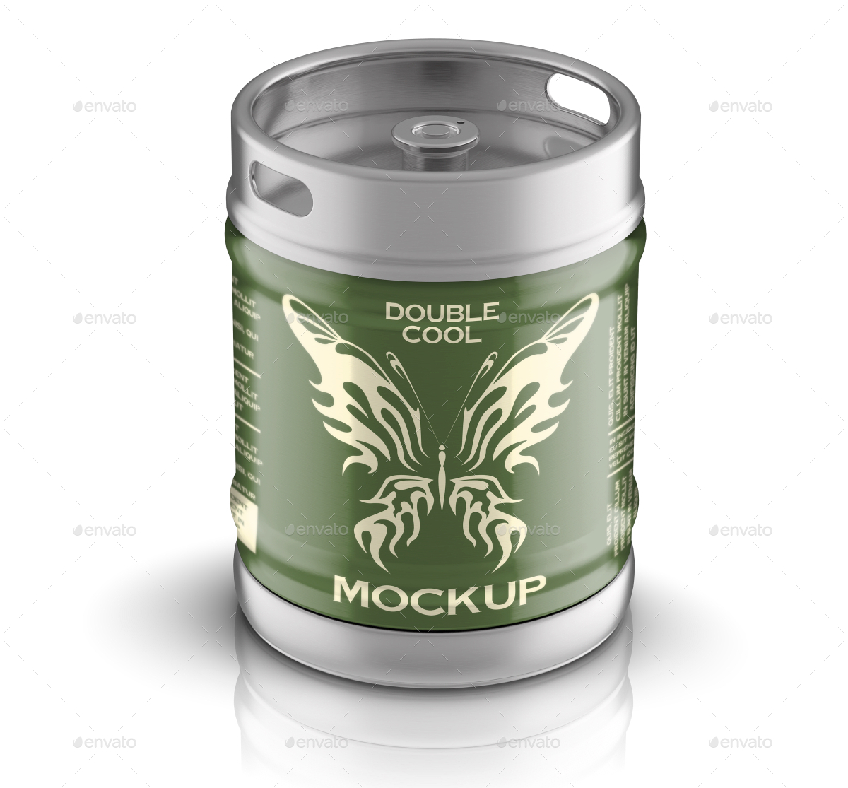 Download Draught Keg Beer Package Mockup By Fusionhorn Graphicriver