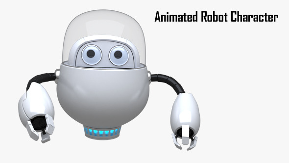 Animated Robot Character by Shkirskiy | VideoHive