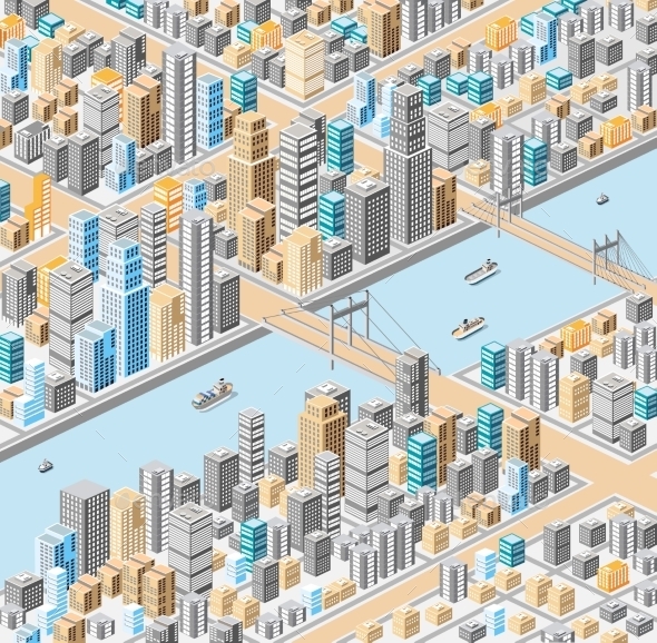 Isometric City - Buildings Objects