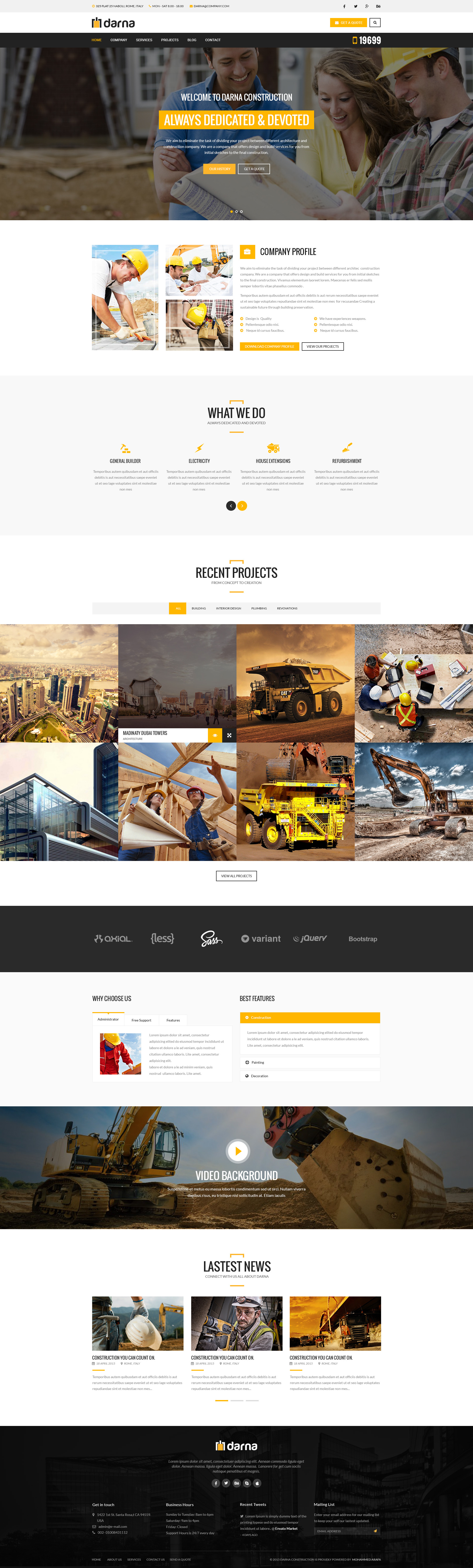 Darna- Building & Construction PSD Template by creative-wp | ThemeForest