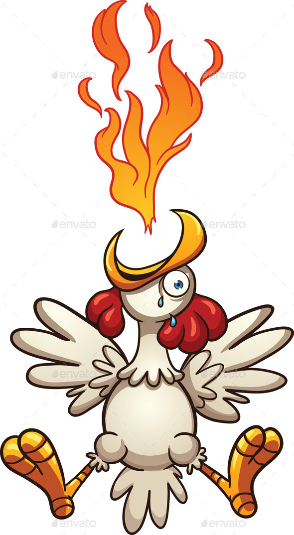 Hot Spicy Chicken - Animals Characters