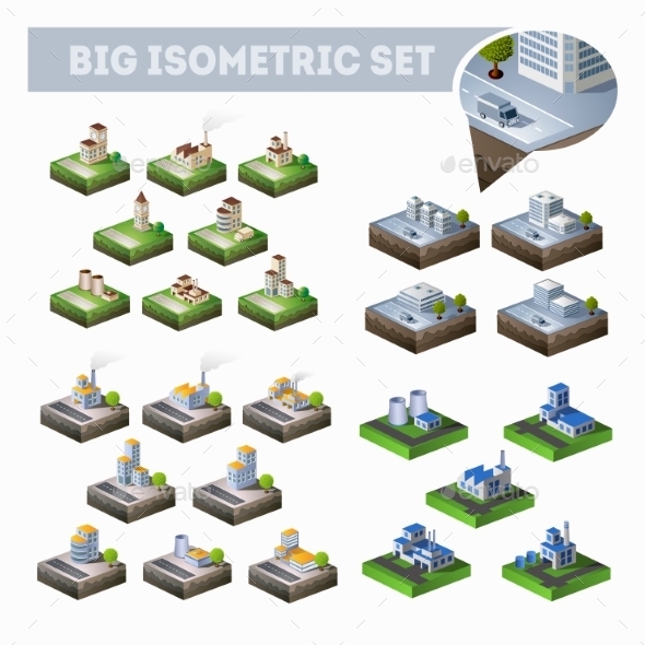Factories - Buildings Objects
