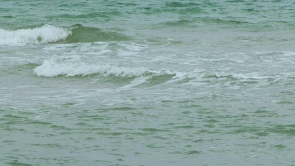 Stormy Black Sea Surface