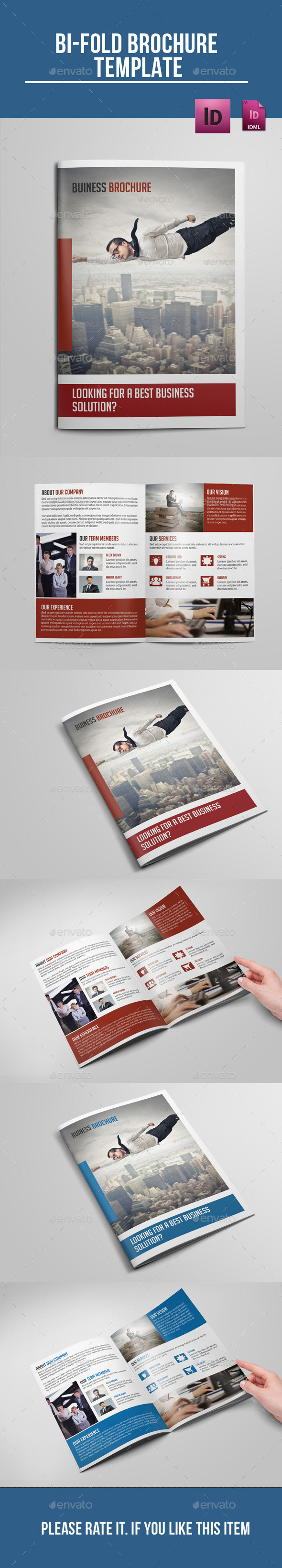 Corporate Bi- fold Brochure - Corporate Brochures