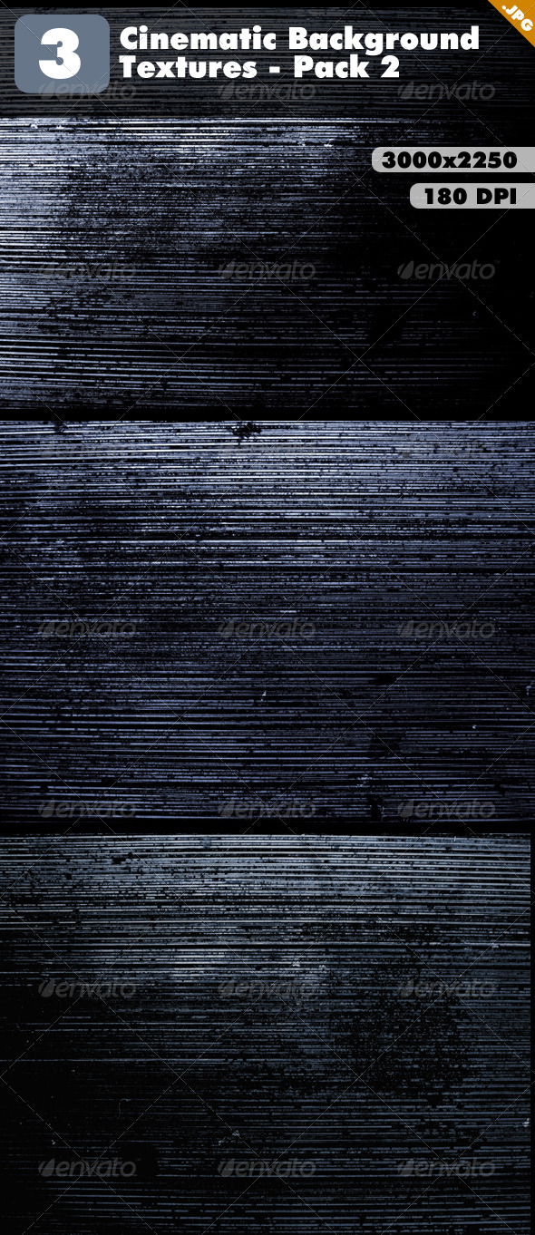 Cinematic Background Textures - Pack 2 - Industrial / Grunge Textures